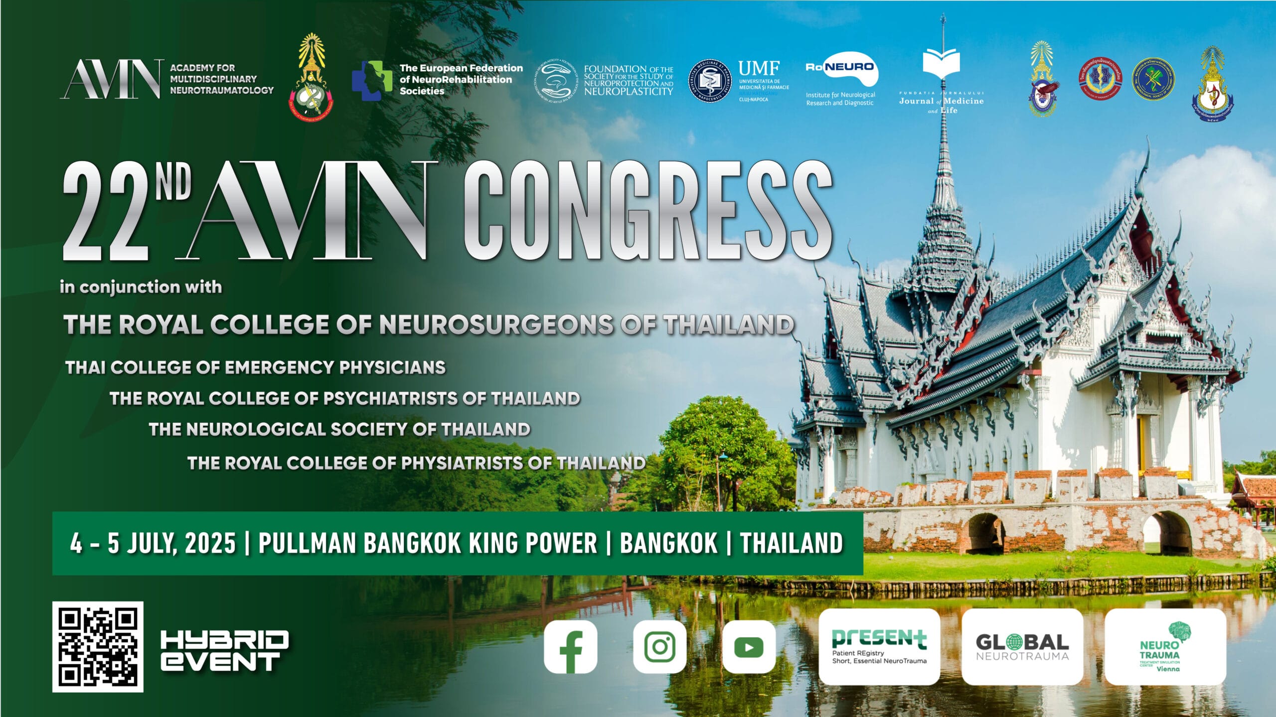 22nd AMN Congress: Advancing Neurotrauma Care Through Global Collaboration