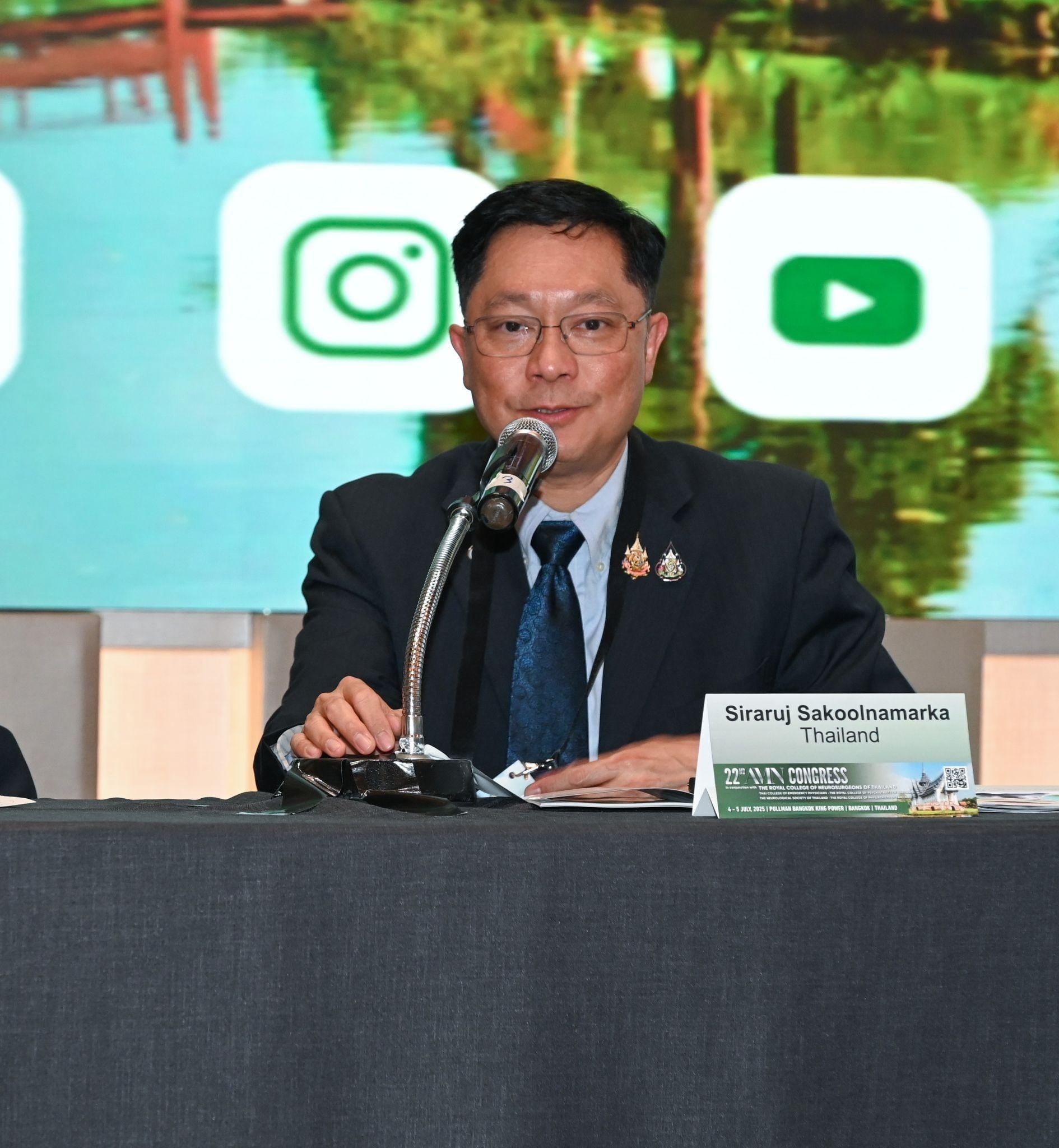 Interview with General Siraruj Sakoolnamarka  – 22nd AMN Congress