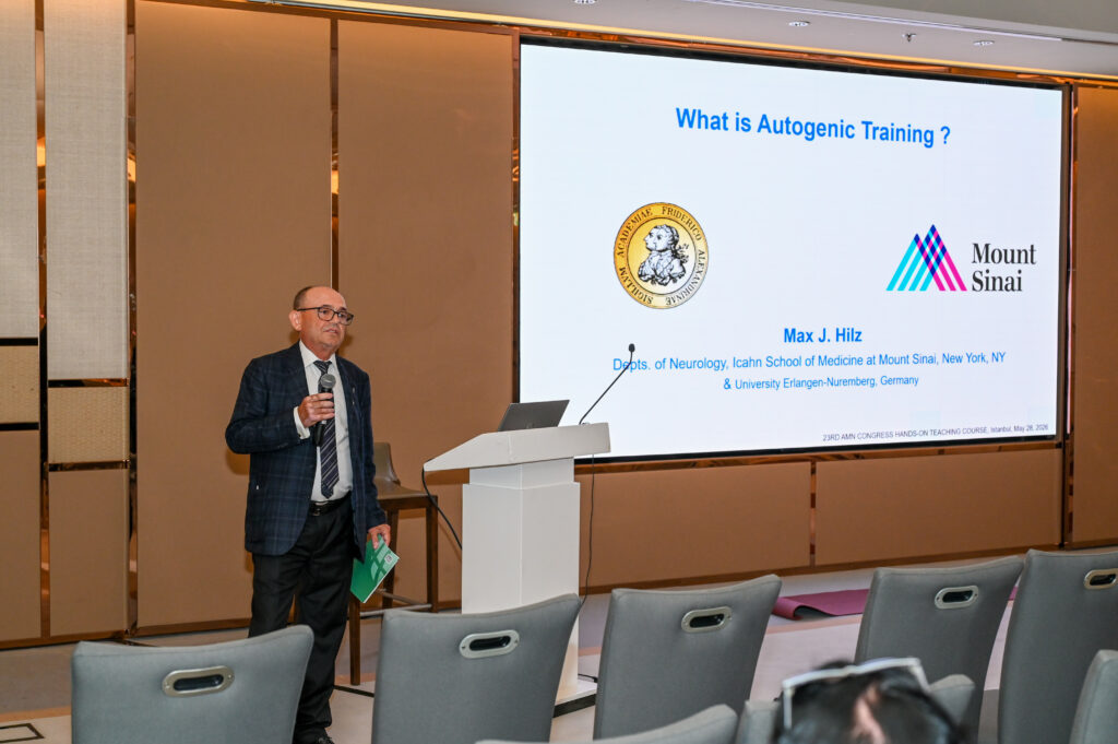23rd AMN Congress Hands-On Teaching Course on Acute and Chronic Stress, Sequelae and Ways of Relaxation with Focus on Autogenic Training 31 23 AMN Congress 2026 1023